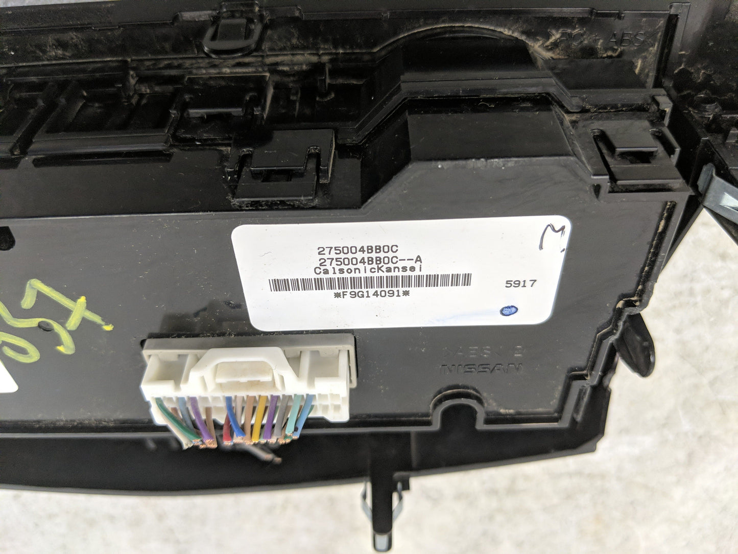 2014-2016 Nissan Rogue Climate Control Module Temperature AC/Heater Replacement P/N:275004BB0C Fits Fits 2014 2015 2016 OEM 