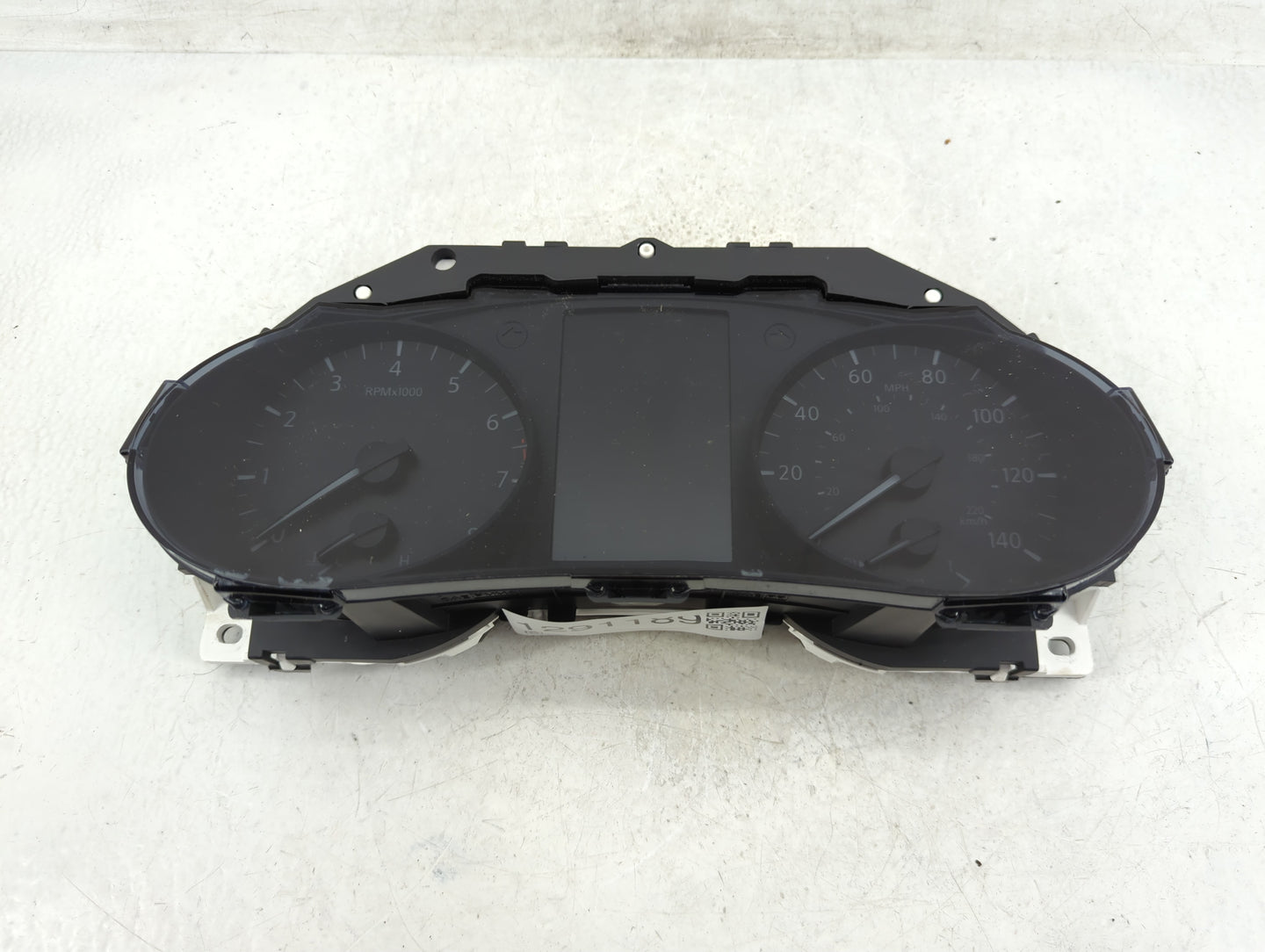 2016 Nissan Rogue Instrument Cluster Speedometer Gauges P/N:248106FJ0A Fits OEM Used Auto Parts - Oemusedautoparts1.com