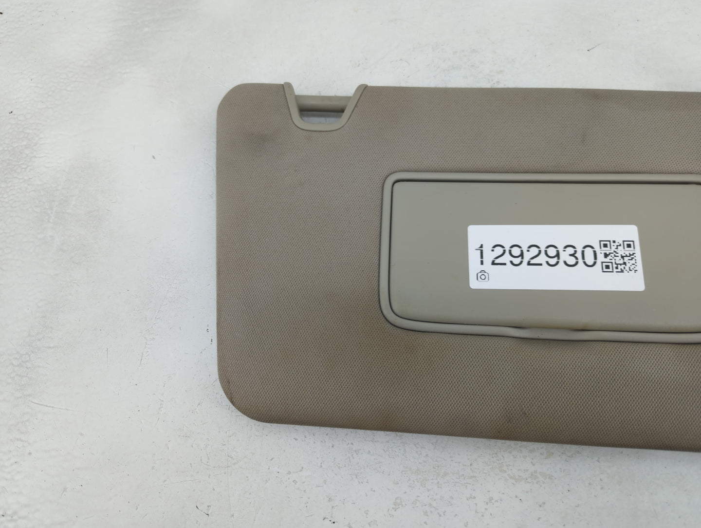 2014-2017 Nissan Rogue Sun Visor Shade Replacement Passenger Right Mirror Fits Fits 2014 2015 2016 2017 OEM Used Auto Parts 