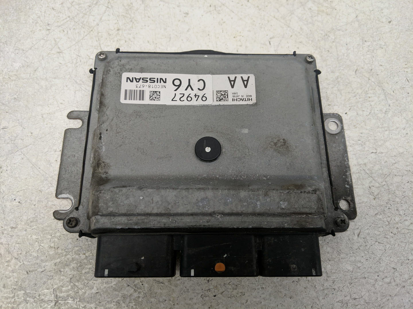 2015-2017 Nissan Rogue PCM Engine Control Computer ECU ECM PCU OEM P/N:NEC018-673 Fits Fits 2015 2016 2017 OEM Used Auto Par