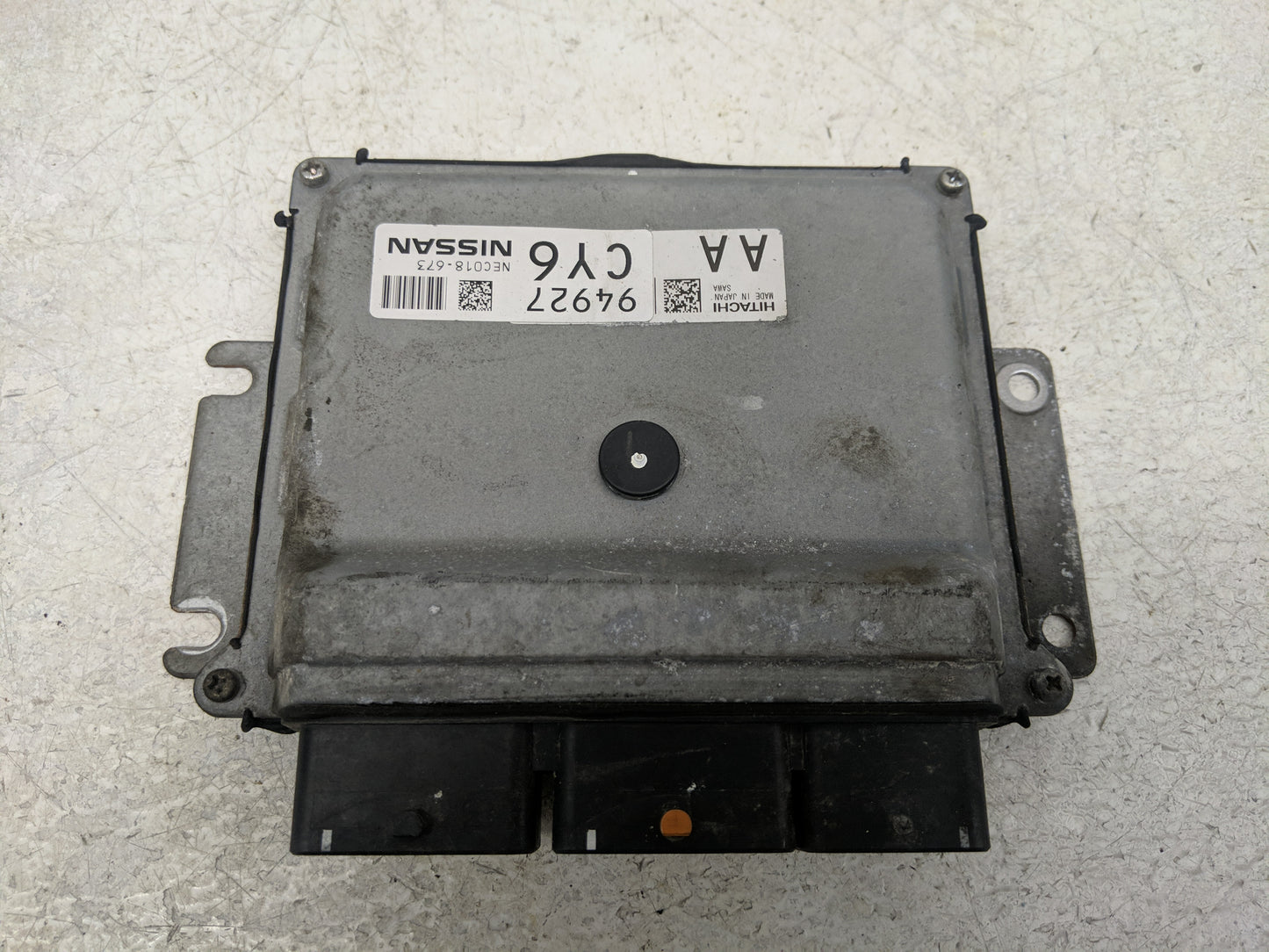 2015-2017 Nissan Rogue PCM Engine Control Computer ECU ECM PCU OEM P/N:NEC018-673 Fits Fits 2015 2016 2017 OEM Used Auto Par