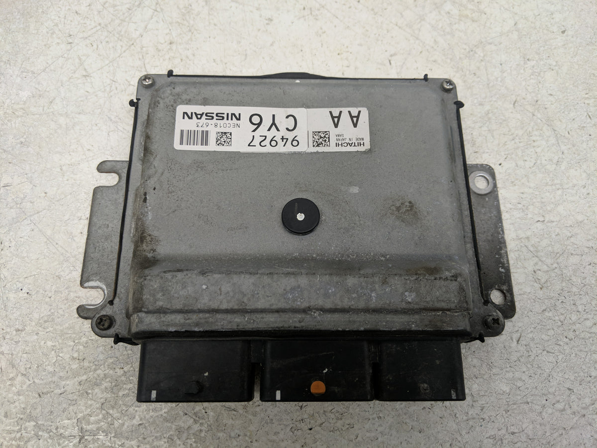 2015-2017 Nissan Rogue PCM Engine Control Computer ECU ECM PCU OEM P/N:NEC018-673 Fits 2015 2016 2017 OEM Used Auto Parts - 