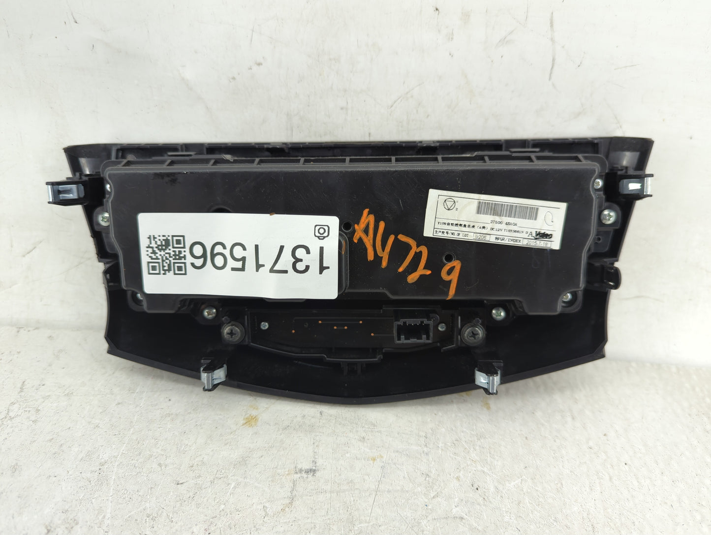 2014-2016 Nissan Rogue Climate Control Module Temperature AC/Heater Replacement P/N:27500 4BA0A Fits Fits 2014 2015 2016 OEM