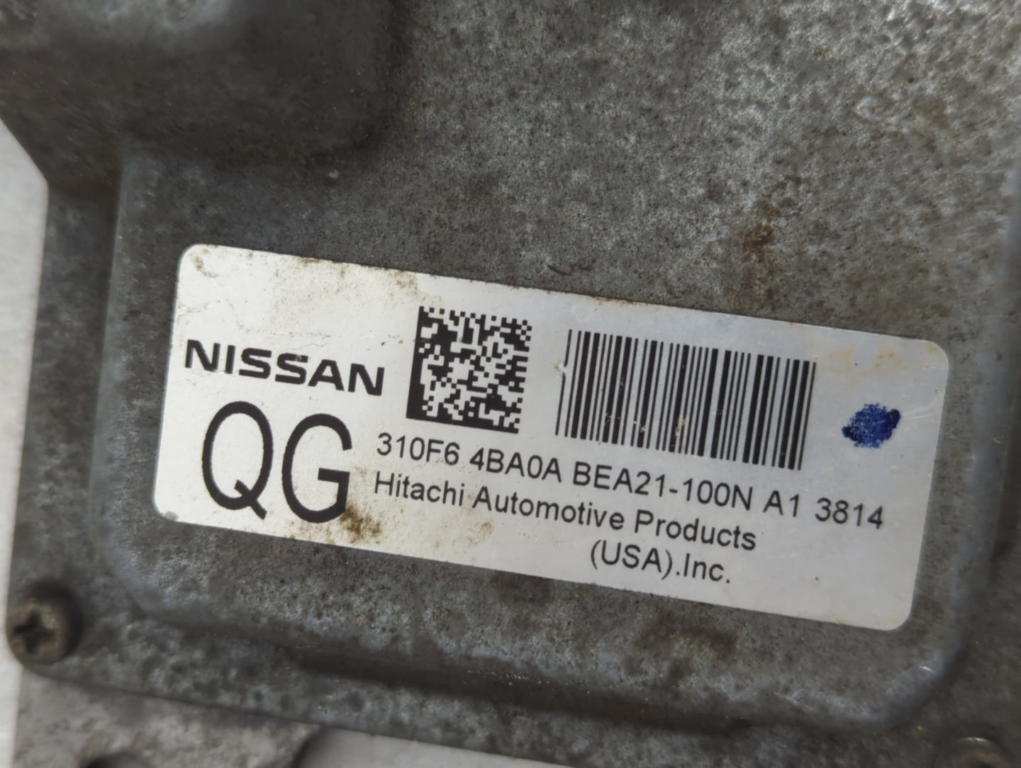 2014-2017 Nissan Rogue PCM Engine Control Computer ECU ECM PCU OEM P/N:310F64BA0A Fits Fits 2014 2015 2016 2017 OEM Used Aut