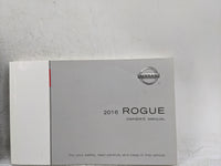 2016 Nissan Rogue Owners Manual Book Guide P/N:T00UM-JM03D OEM Used Auto Parts - Oemusedautoparts1.com