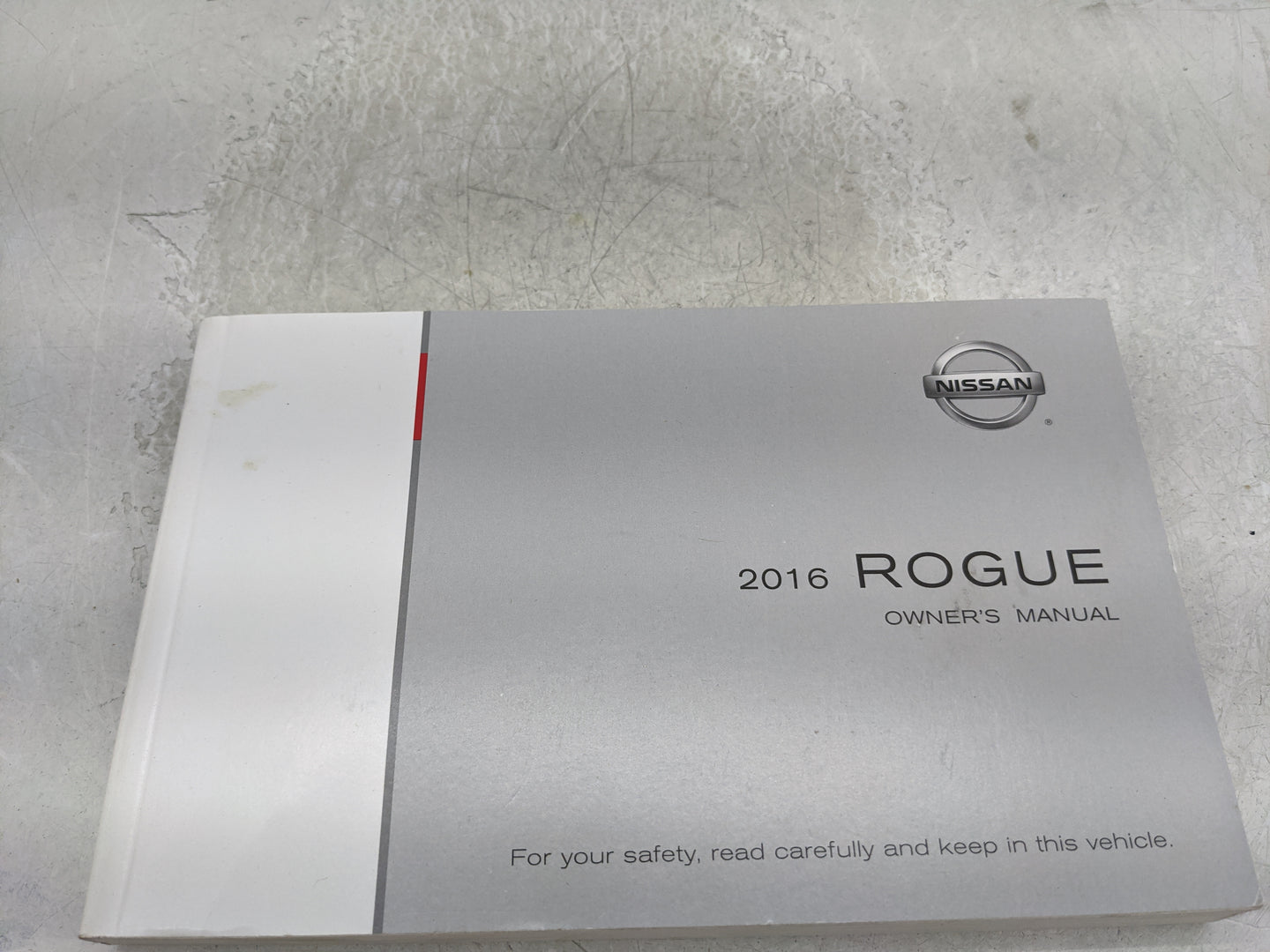 2016 Nissan Rogue Owners Manual Book Guide P/N:TOOUM-JM03D OEM Used Auto Parts - Oemusedautoparts1.com