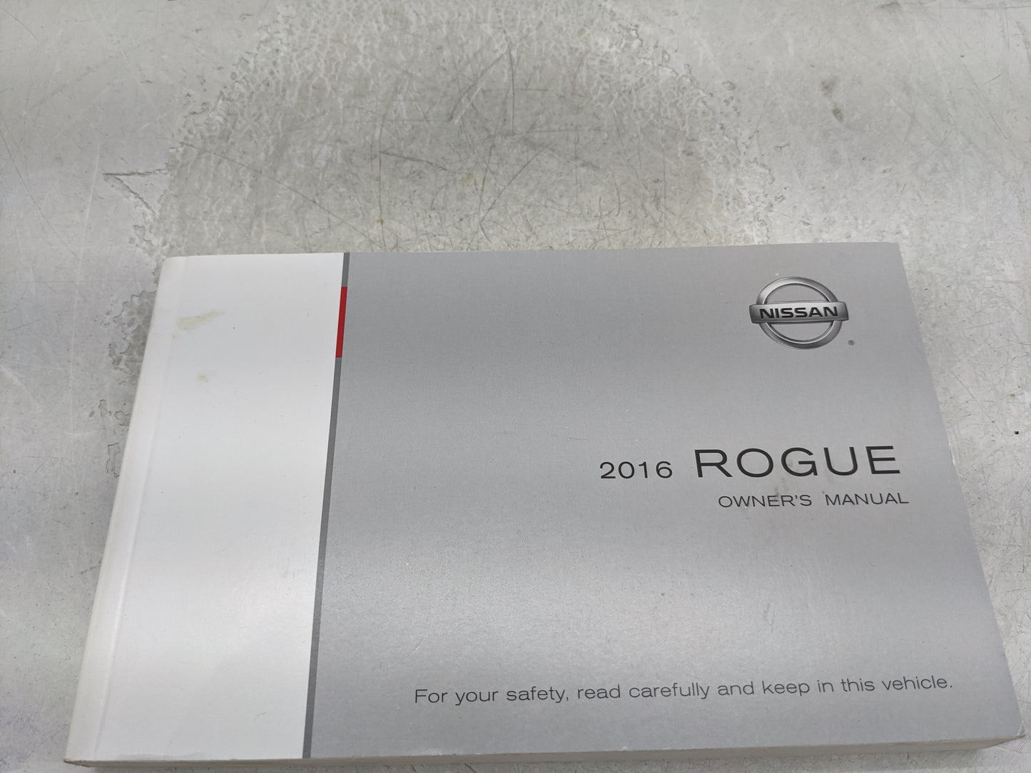 2016 Nissan Rogue Owners Manual Book Guide P/N:TOOUM-JM03D OEM Used Auto Parts - Oemusedautoparts1.com