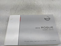 2016 Nissan Rogue Owners Manual Book Guide P/N:TOOUM-JM03D OEM Used Auto Parts - Oemusedautoparts1.com