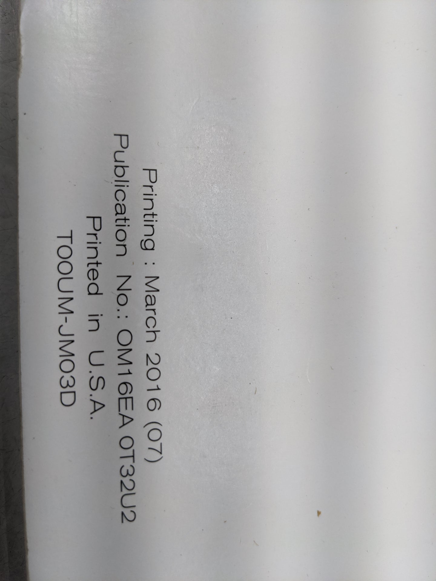 2016 Nissan Rogue Owners Manual Book Guide P/N:TOOUM-JM03D OEM Used Auto Parts - Oemusedautoparts1.com