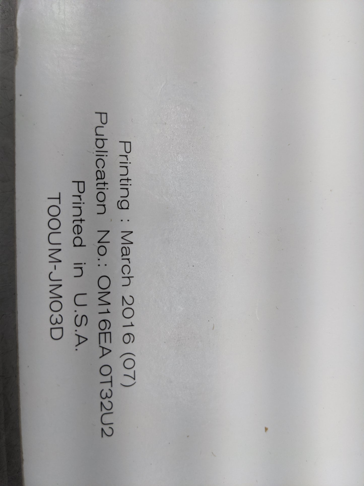 2016 Nissan Rogue Owners Manual Book Guide P/N:TOOUM-JM03D OEM Used Auto Parts - Oemusedautoparts1.com