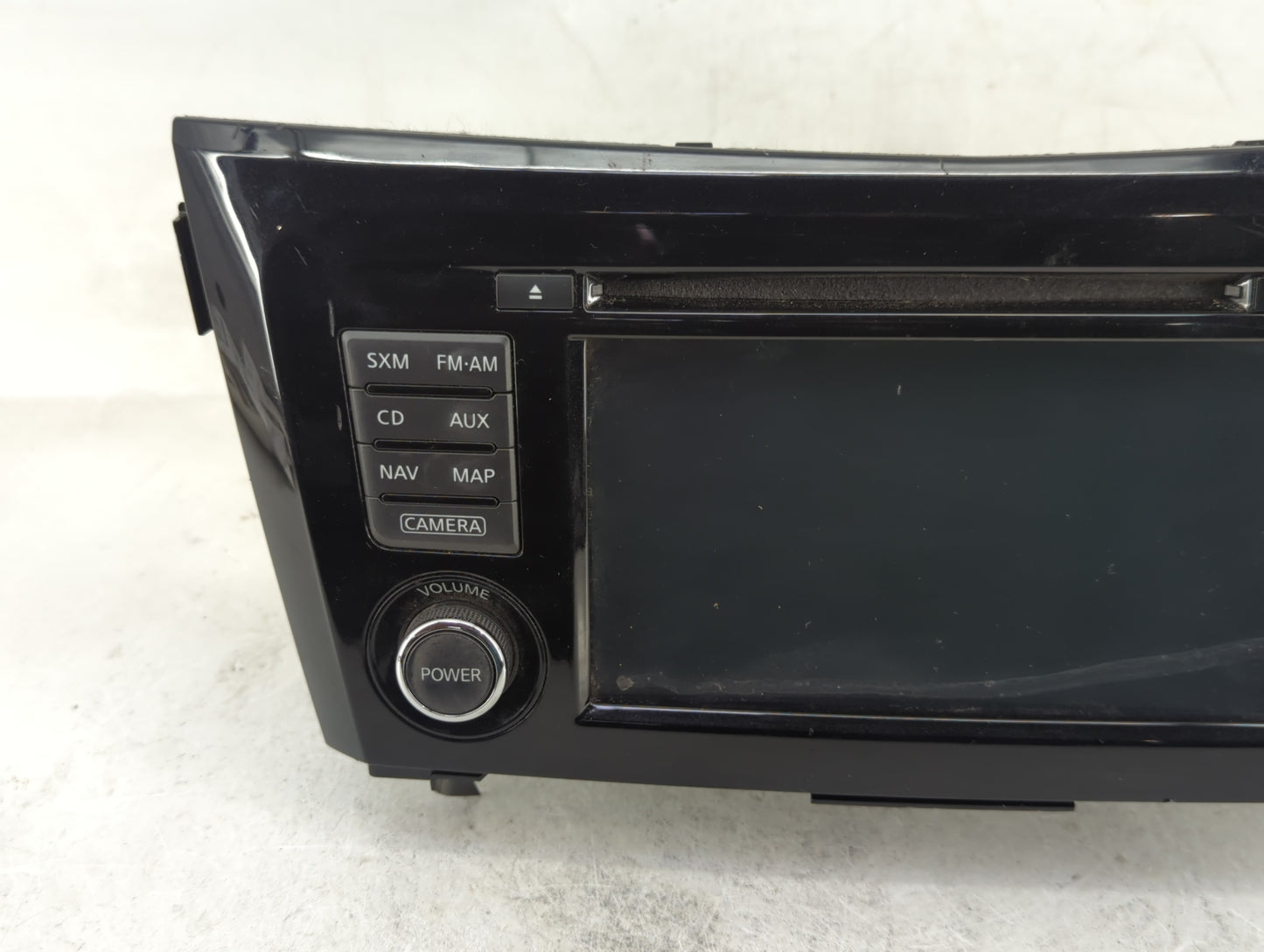 2015-2016 Nissan Rogue Radio AM FM Cd Player Receiver Replacement P/N:259159TB1A 7 612 051 335 Fits Fits 2015 2016 OEM Used 