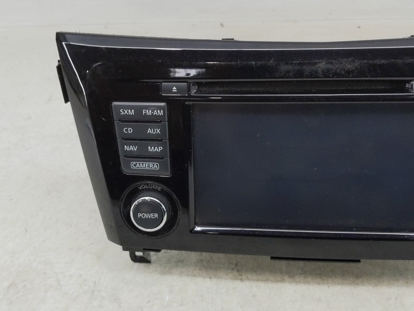 2014-2016 Nissan Rogue Radio AM FM Cd Player Receiver Replacement P/N:259159TB0A 7 612 051 332 Fits Fits 2014 2015 2016 OEM 