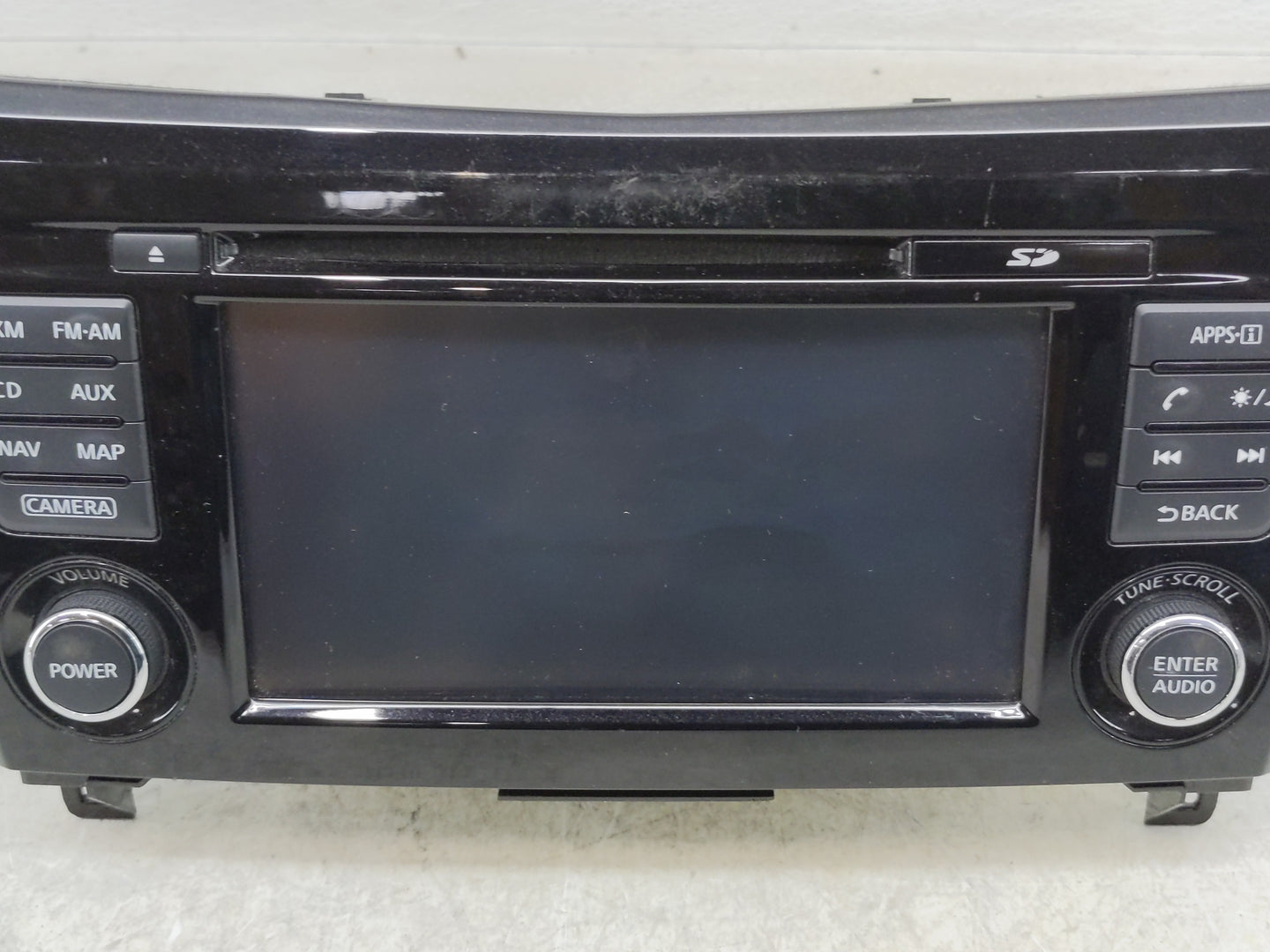 2014-2016 Nissan Rogue Radio AM FM Cd Player Receiver Replacement P/N:259159TB0A 7 612 051 332 Fits Fits 2014 2015 2016 OEM 