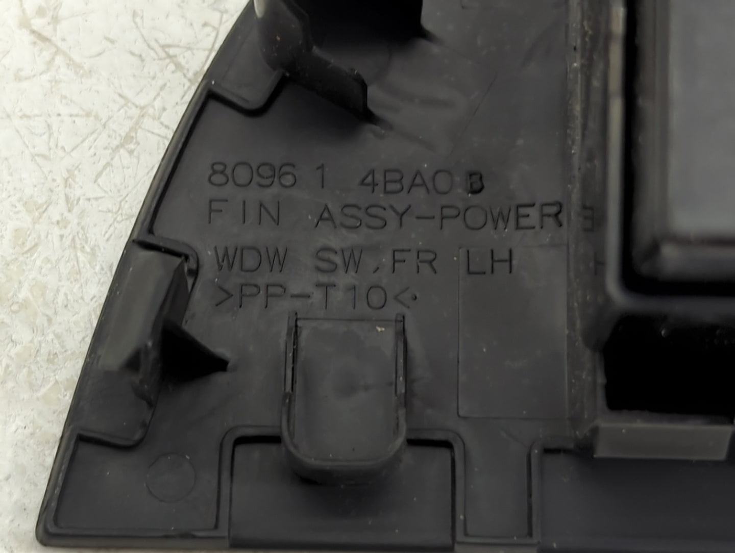2014-2020 Nissan Rogue Master Power Window Switch Replacement Driver Side Left P/N:80961 4BA0B Fits OEM Used Auto Parts - Oe