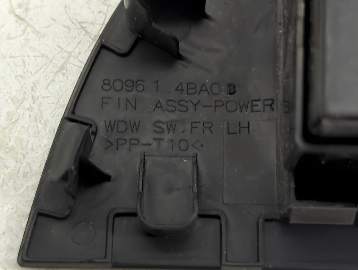 2014-2020 Nissan Rogue Master Power Window Switch Replacement Driver Side Left P/N:80961 4BA0B Fits OEM Used Auto Parts - Oe