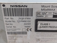 2015-2016 Nissan Rogue Radio AM FM Cd Player Receiver Replacement P/N:28185 9TB0A Fits Fits 2015 2016 OEM Used Auto Parts - 