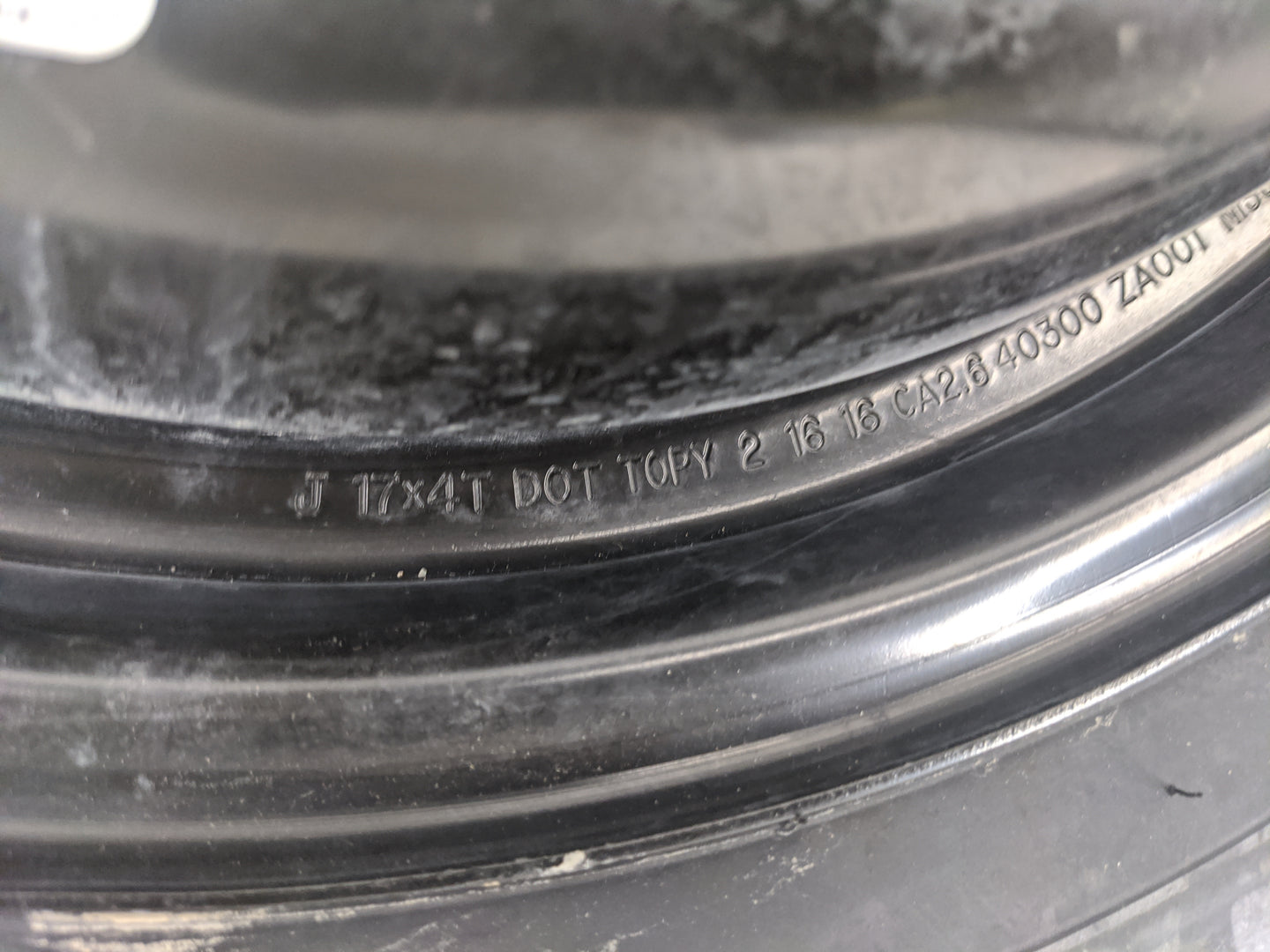 2014-2020 Nissan Rogue Spare Donut Tire Wheel Rim Oem 1420864 - Oemusedautoparts1.com