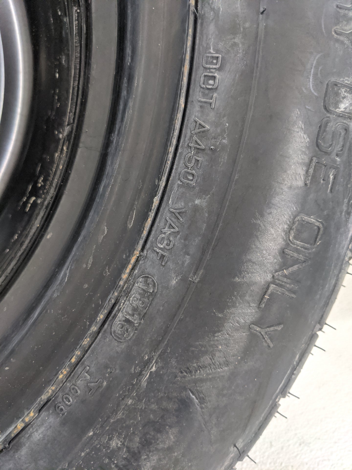 2014-2020 Nissan Rogue Spare Donut Tire Wheel Rim Oem 1420864 - Oemusedautoparts1.com