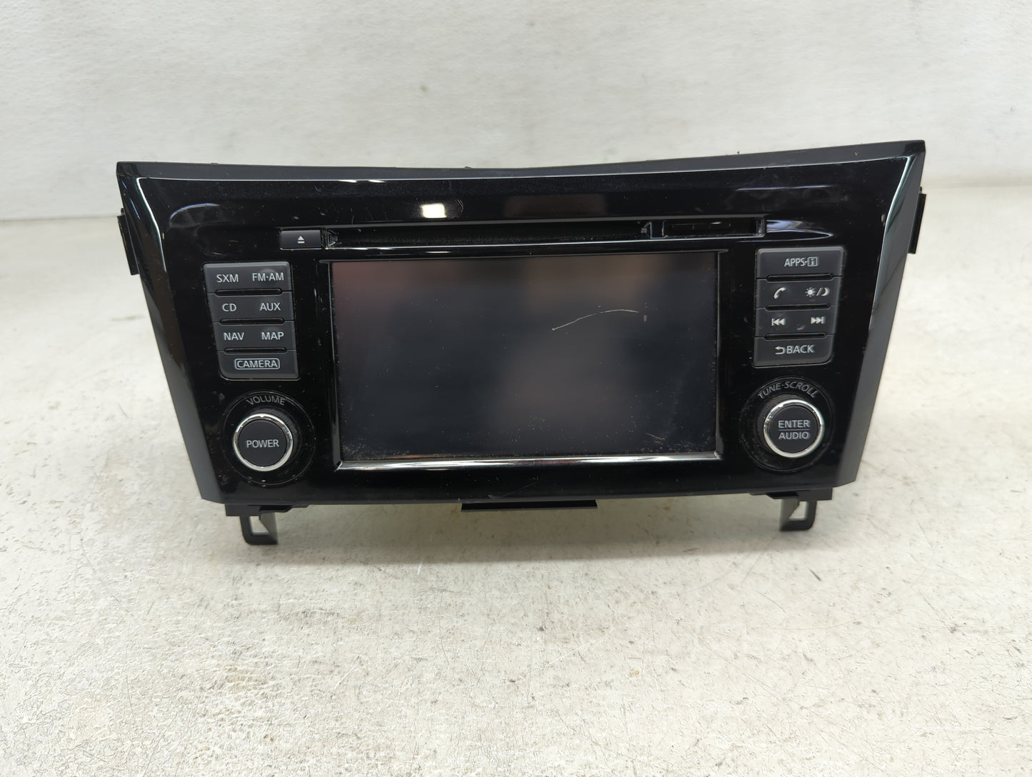 2014-2016 Nissan Rogue Radio AM FM Cd Player Receiver Replacement P/N:259159TB1A Fits Fits 2014 2015 2016 OEM Used Auto Part