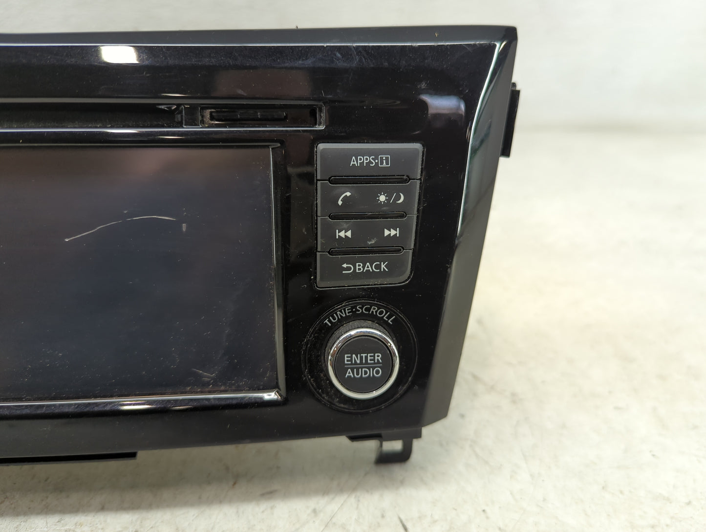 2014-2016 Nissan Rogue Radio AM FM Cd Player Receiver Replacement P/N:259159TB1A Fits Fits 2014 2015 2016 OEM Used Auto Part