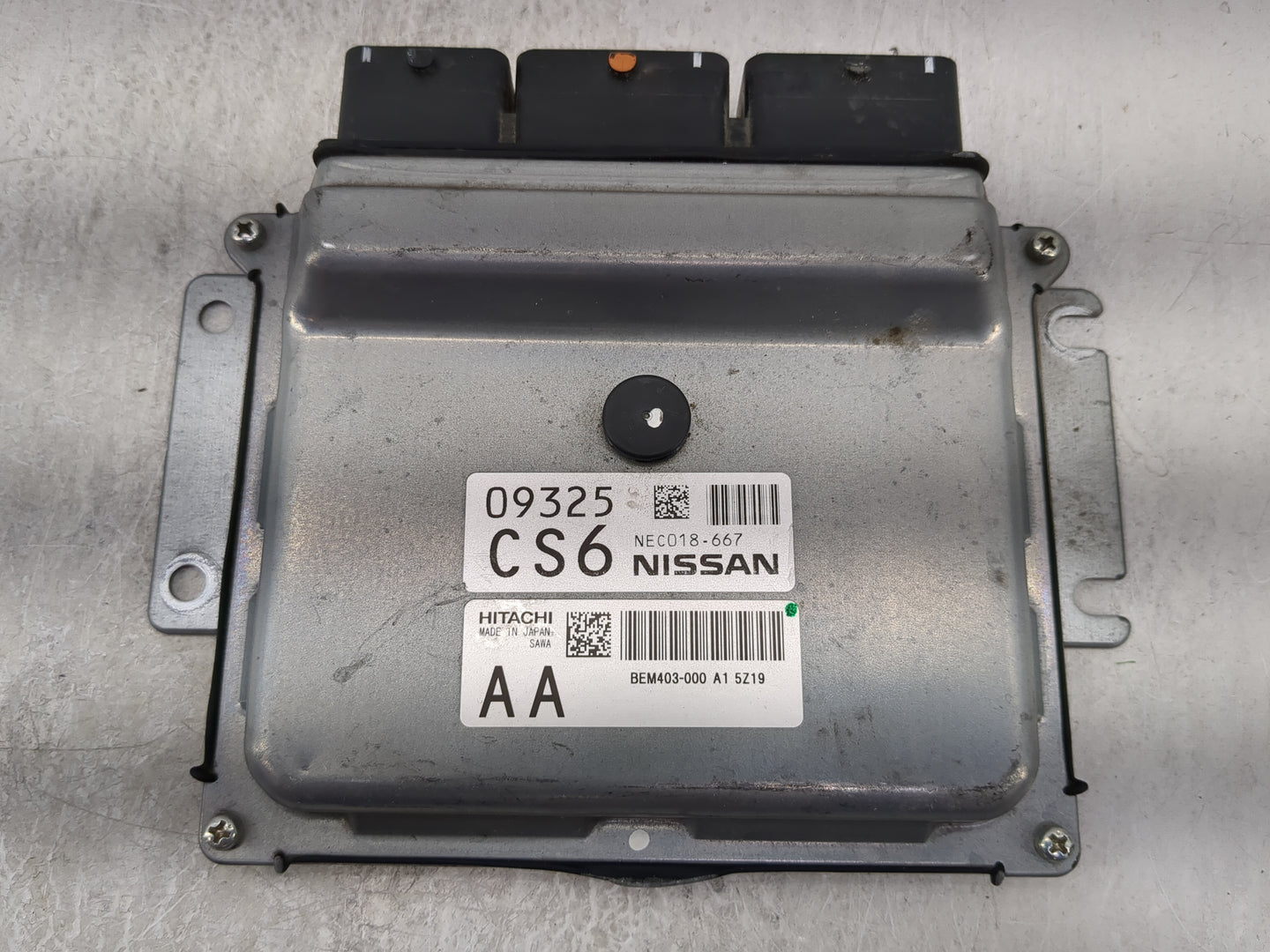 2015-2017 Nissan Rogue PCM Engine Control Computer ECU ECM PCU OEM P/N:NEC018-667 Fits Fits 2015 2016 2017 OEM Used Auto Par