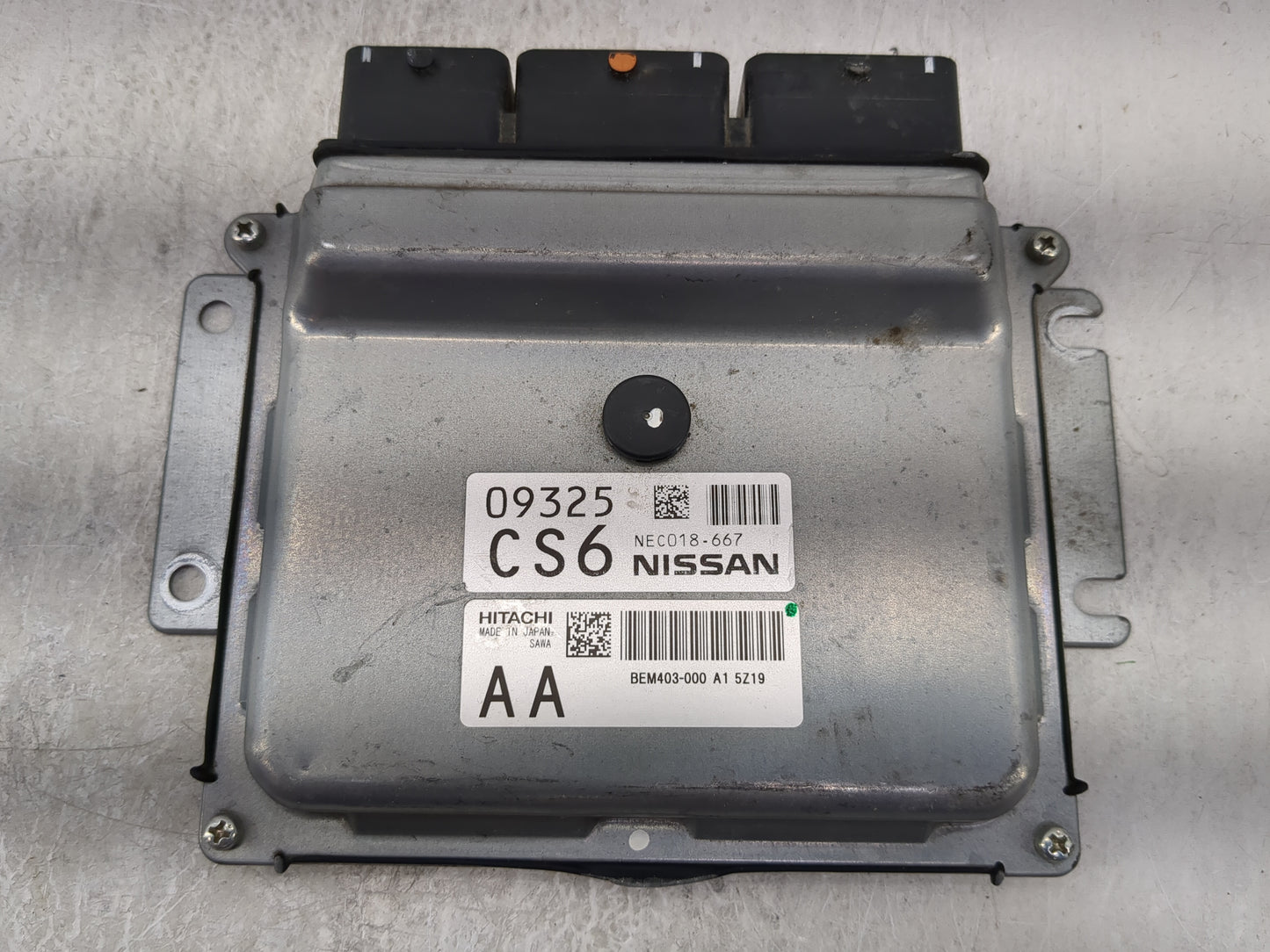2015-2017 Nissan Rogue PCM Engine Control Computer ECU ECM PCU OEM P/N:NEC018-667 Fits Fits 2015 2016 2017 OEM Used Auto Par