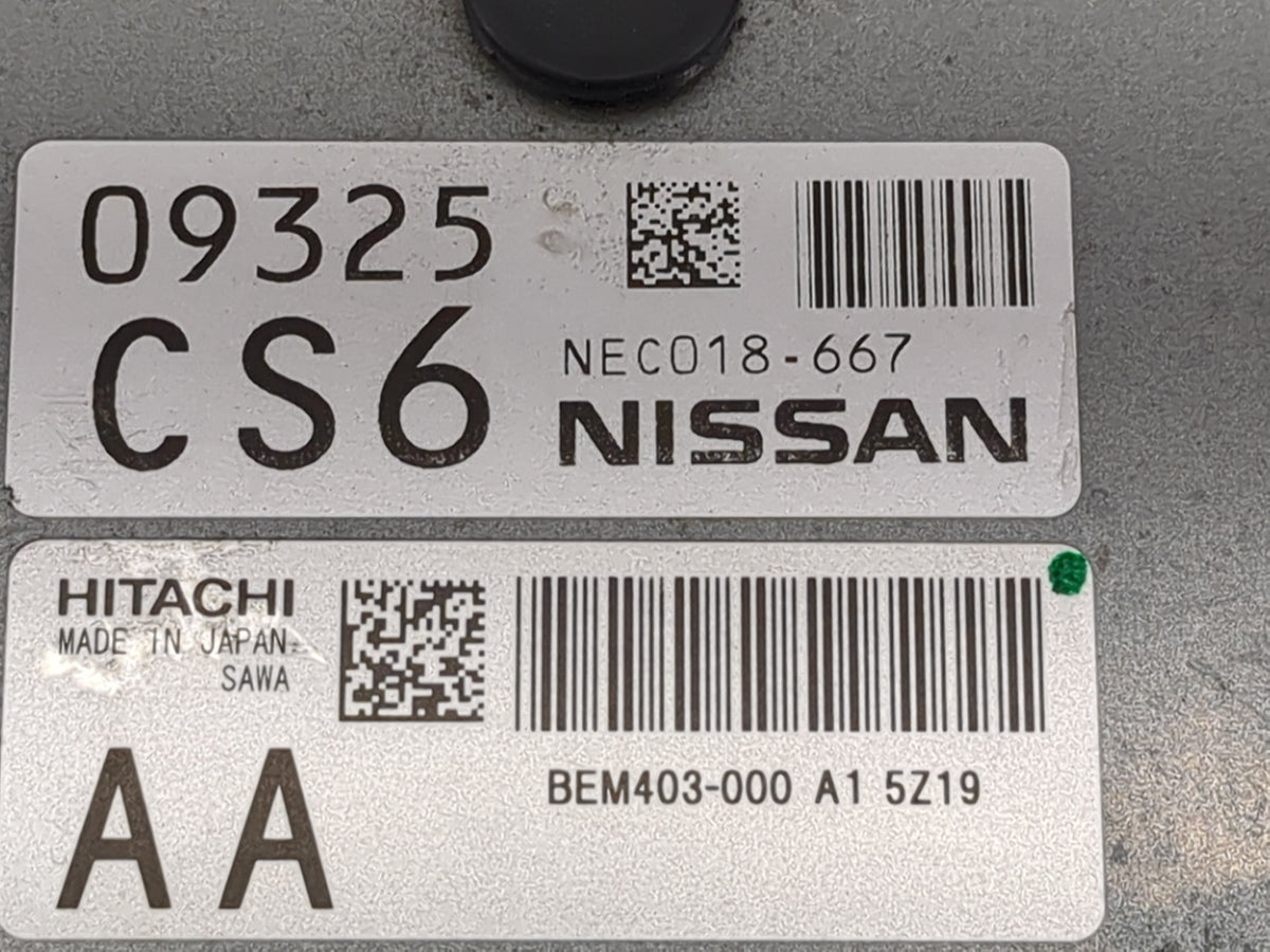 2015-2017 Nissan Rogue PCM Engine Control Computer ECU ECM PCU OEM P/N:NEC018-667 Fits 2015 2016 2017 OEM Used Auto Parts - 