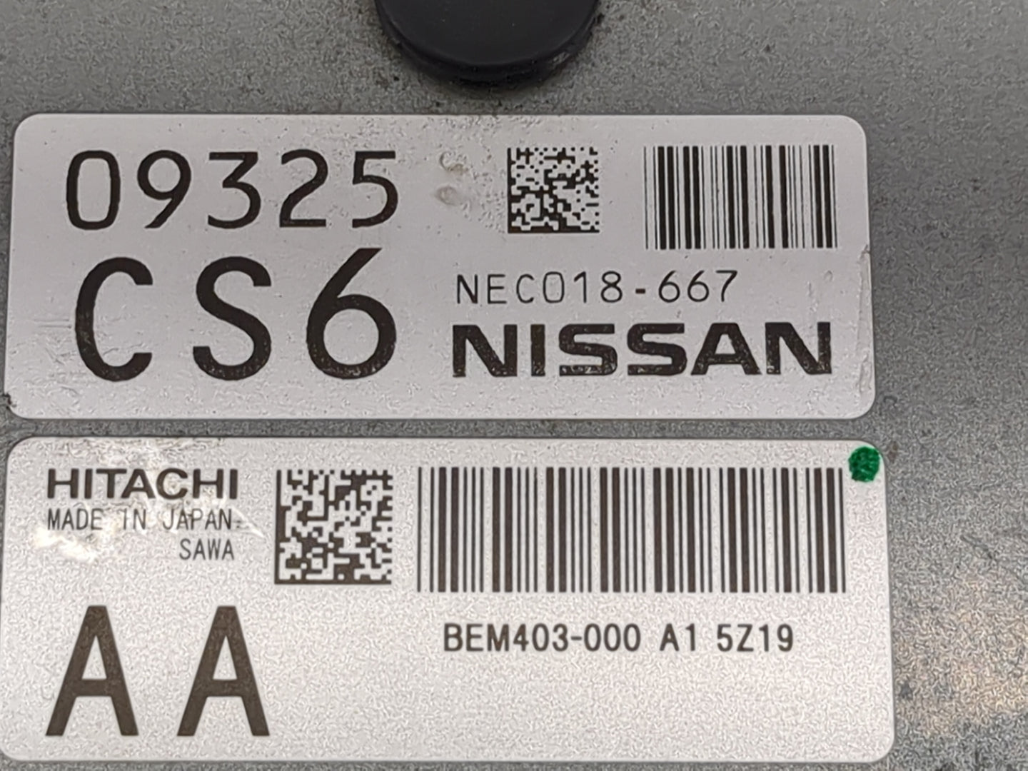 2015-2017 Nissan Rogue PCM Engine Control Computer ECU ECM PCU OEM P/N:NEC018-667 Fits Fits 2015 2016 2017 OEM Used Auto Par