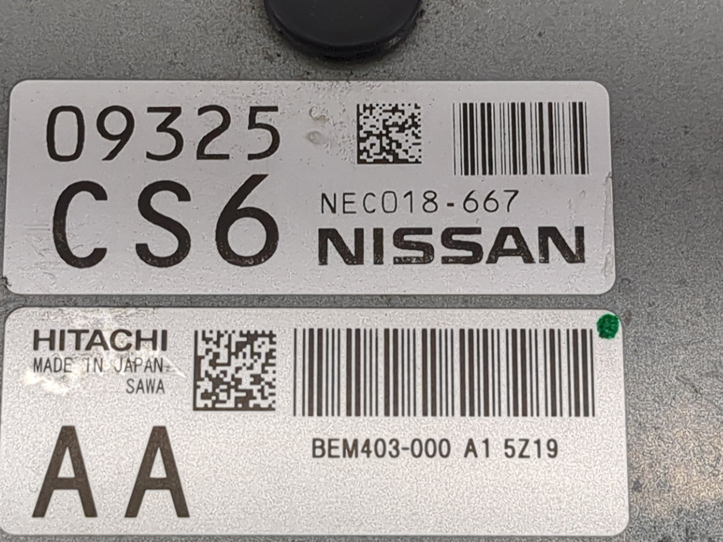 2015-2017 Nissan Rogue PCM Engine Control Computer ECU ECM PCU OEM P/N:NEC018-667 Fits Fits 2015 2016 2017 OEM Used Auto Par