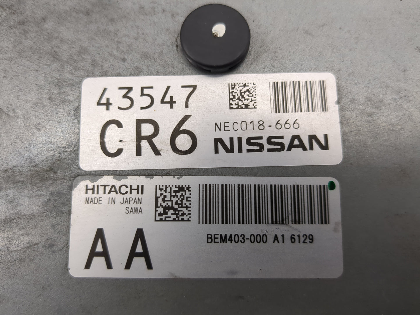 2015-2017 Nissan Rogue PCM Engine Control Computer ECU ECM PCU OEM P/N:NEC018-666 BEM403-000 Fits Fits 2015 2016 2017 OEM Us