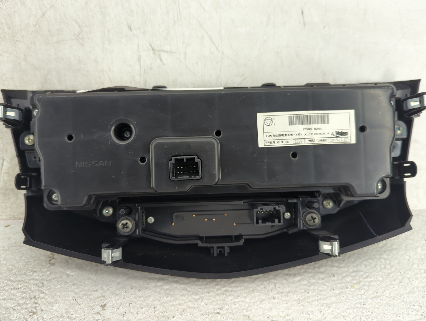 2014-2016 Nissan Rogue Climate Control Module Temperature AC/Heater Replacement P/N:27500 4BA0A Fits Fits 2014 2015 2016 OEM