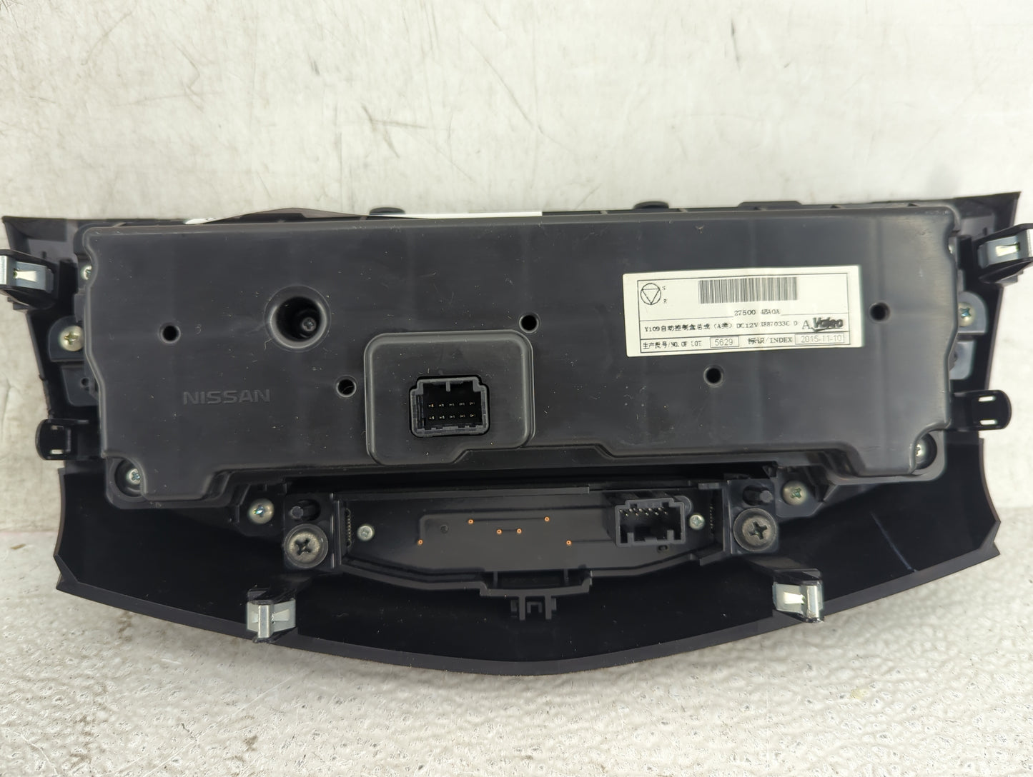2014-2016 Nissan Rogue Climate Control Module Temperature AC/Heater Replacement P/N:27500 4BA0A Fits Fits 2014 2015 2016 OEM