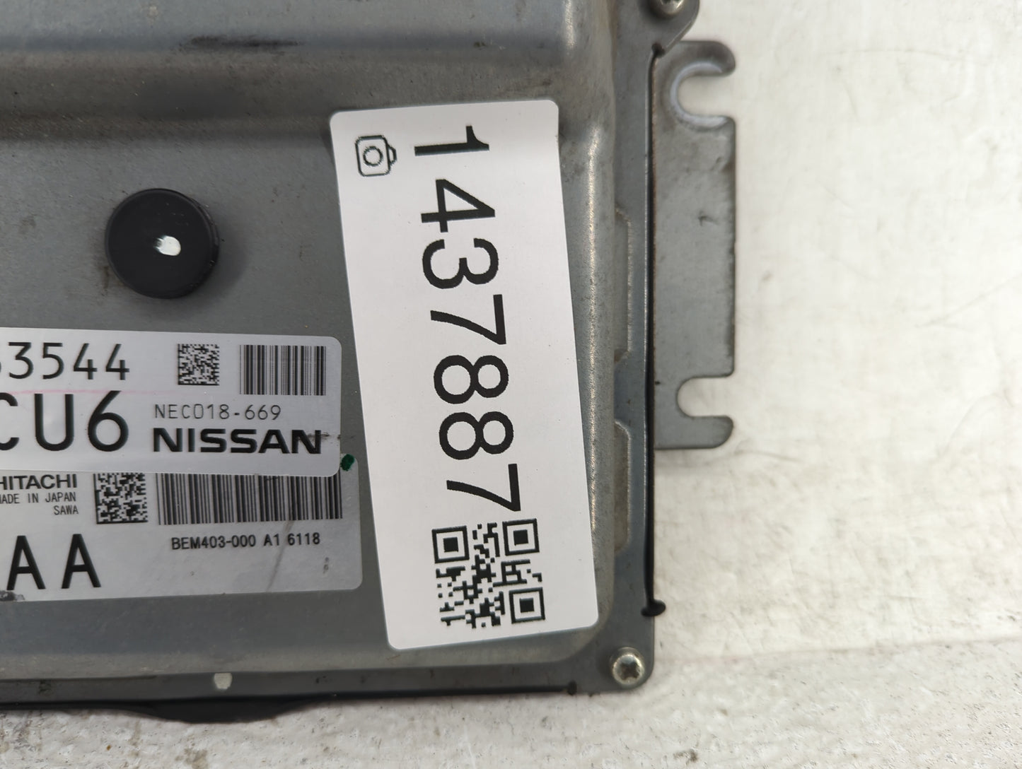 2015-2017 Nissan Rogue PCM Engine Control Computer ECU ECM PCU OEM P/N:NEC018-669, BEM403-000 Fits Fits 2015 2016 2017 OEM U
