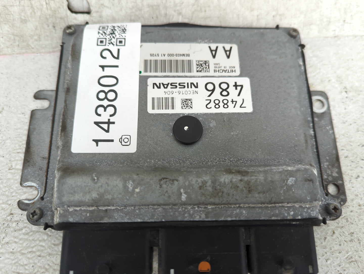 2015-2017 Nissan Rogue PCM Engine Control Computer ECU ECM PCU OEM P/N:BEM403-000, NEC016-604 Fits Fits 2015 2016 2017 OEM U