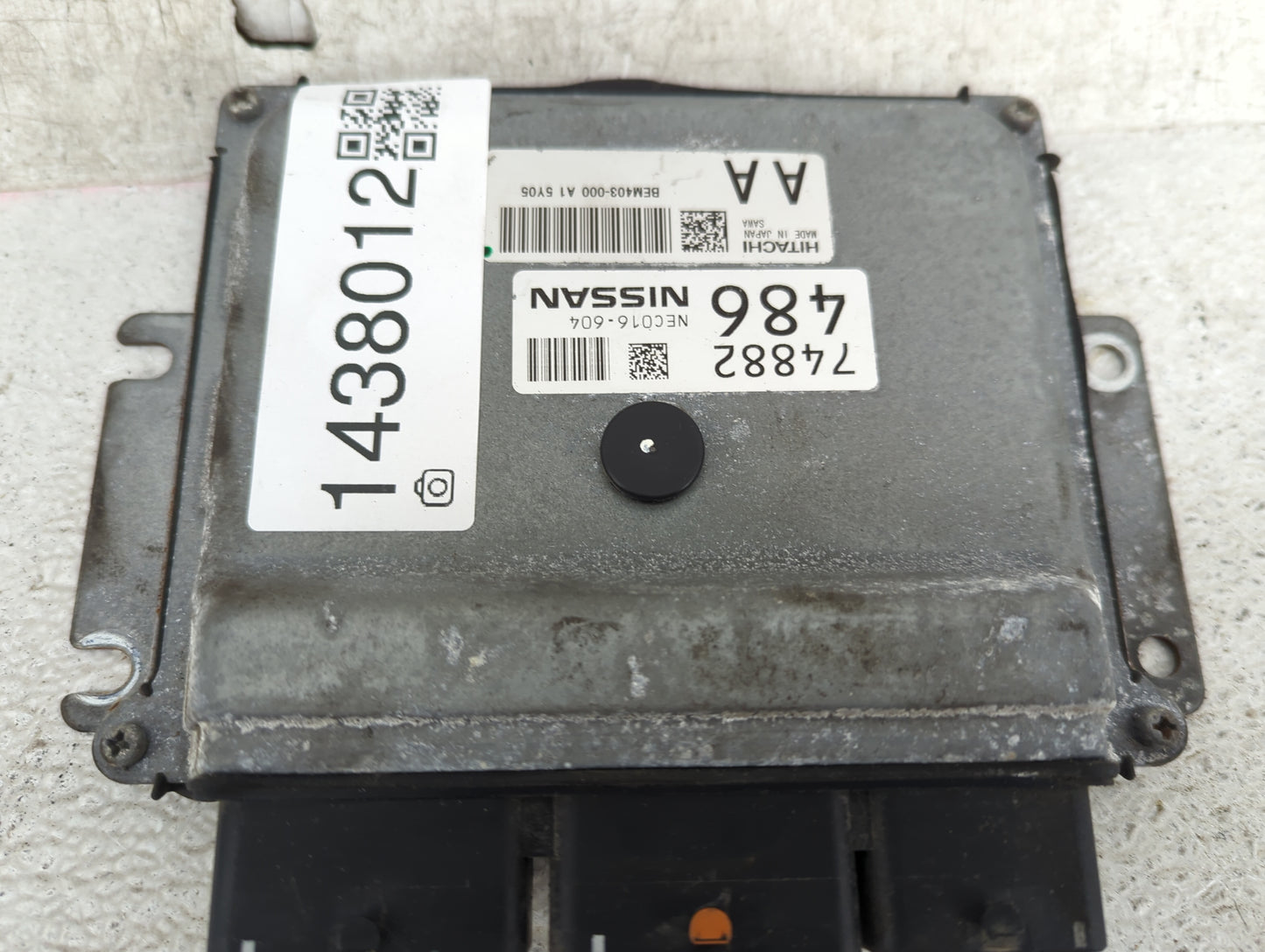 2015-2017 Nissan Rogue PCM Engine Control Computer ECU ECM PCU OEM P/N:BEM403-000, NEC016-604 Fits Fits 2015 2016 2017 OEM U