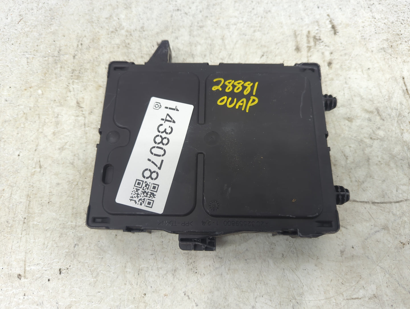 2015-2016 Nissan Rogue Body Control Module Bcm Inner Cabin Fuse Box 1438078 - Oemusedautoparts1.com