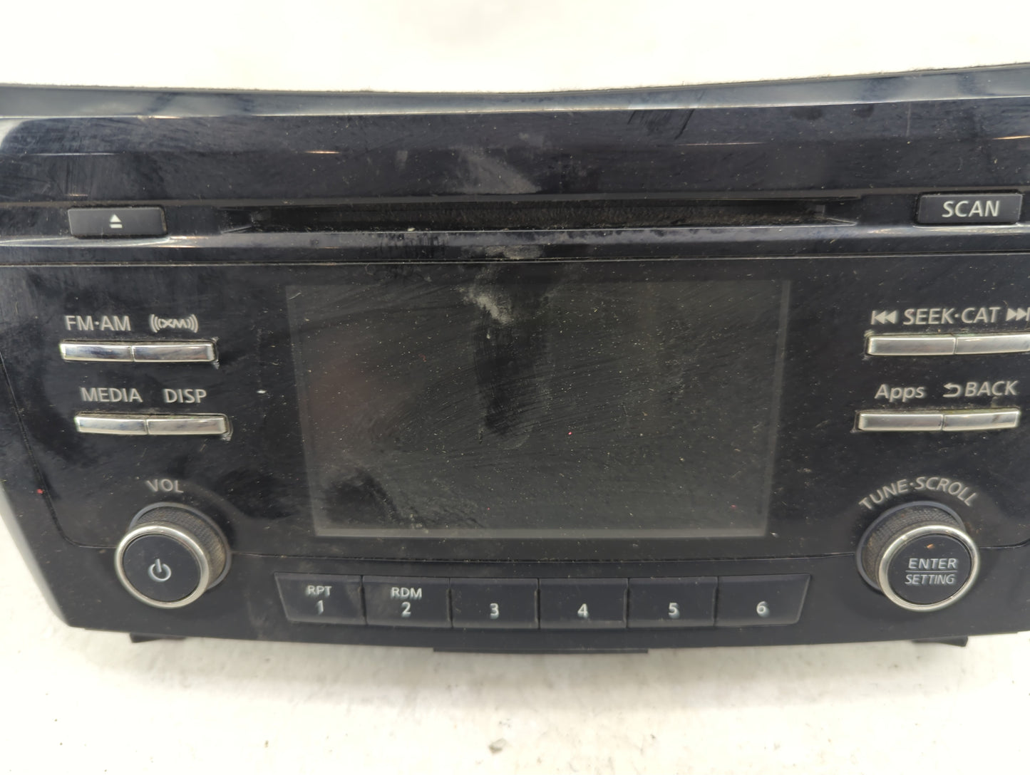 2015-2016 Nissan Rogue Radio AM FM Cd Player Receiver Replacement P/N:281859TB0A CQ-FN45E0GX Fits Fits 2015 2016 OEM Used Au