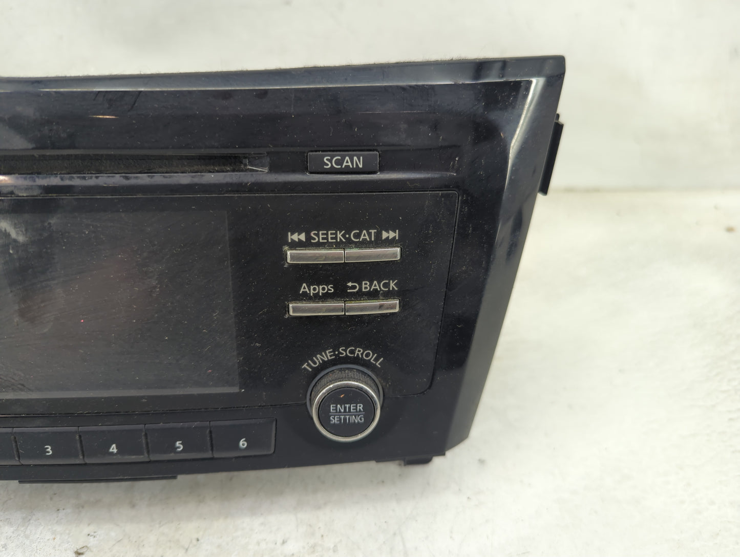 2015-2016 Nissan Rogue Radio AM FM Cd Player Receiver Replacement P/N:281859TB0A CQ-FN45E0GX Fits Fits 2015 2016 OEM Used Au
