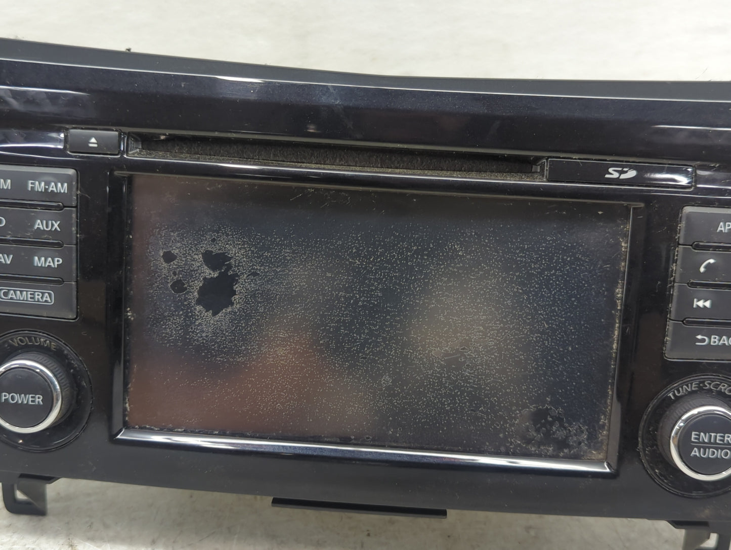 2015-2016 Nissan Rogue Radio AM FM Cd Player Receiver Replacement P/N:7612051335 259159TB1A, LCN2K70B00 Fits Fits 2015 2016 