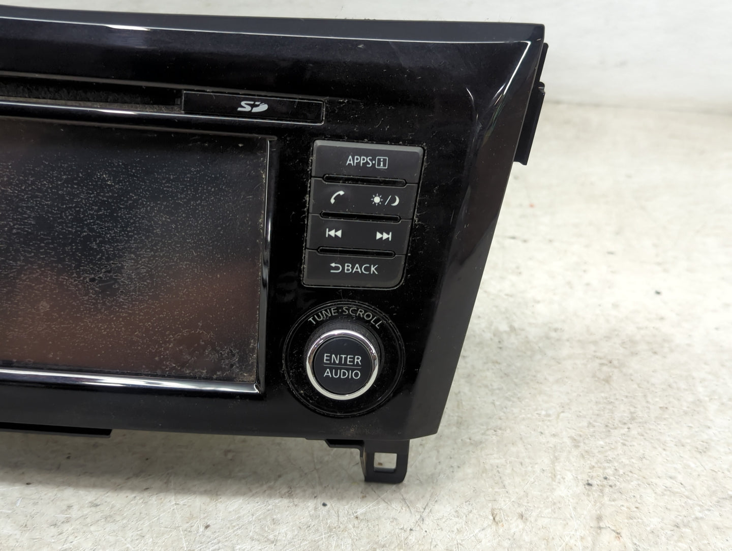 2015-2016 Nissan Rogue Radio AM FM Cd Player Receiver Replacement P/N:7612051335 259159TB1A, LCN2K70B00 Fits Fits 2015 2016 