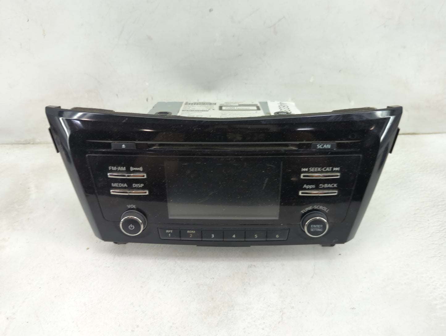 2015-2016 Nissan Rogue Radio AM FM Cd Player Receiver Replacement P/N:281859TB0A CQ-FN45E0GX Fits Fits 2015 2016 OEM Used Au