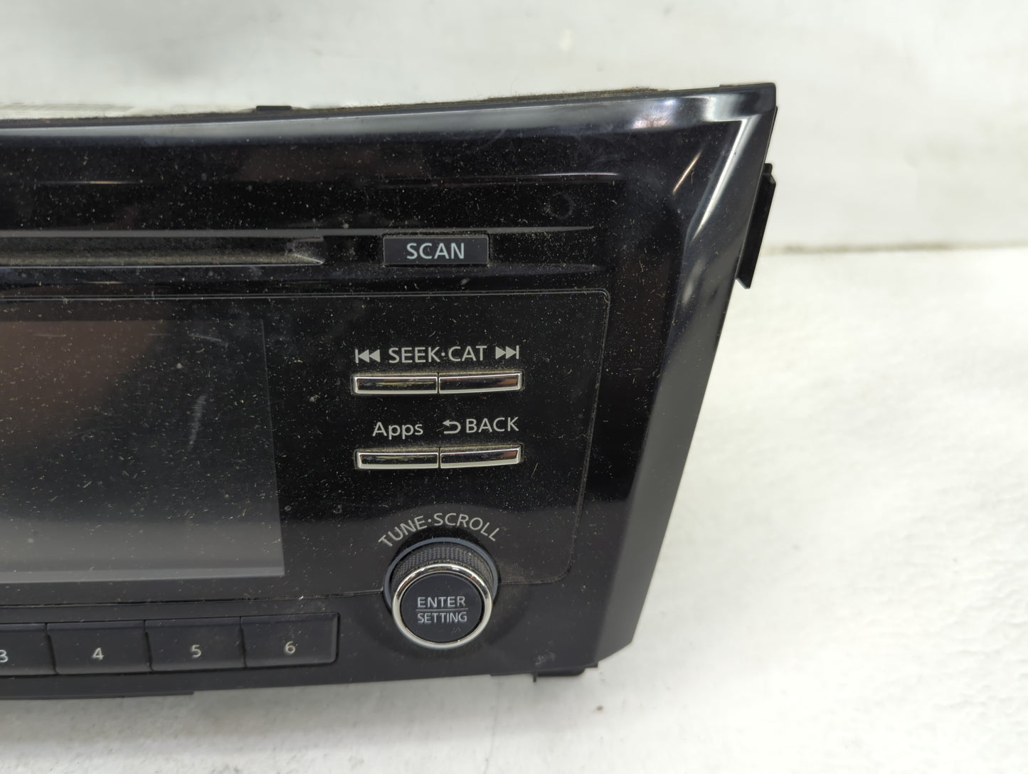 2015-2016 Nissan Rogue Radio AM FM Cd Player Receiver Replacement P/N:281859TB0A CQ-FN45E0GX Fits Fits 2015 2016 OEM Used Au