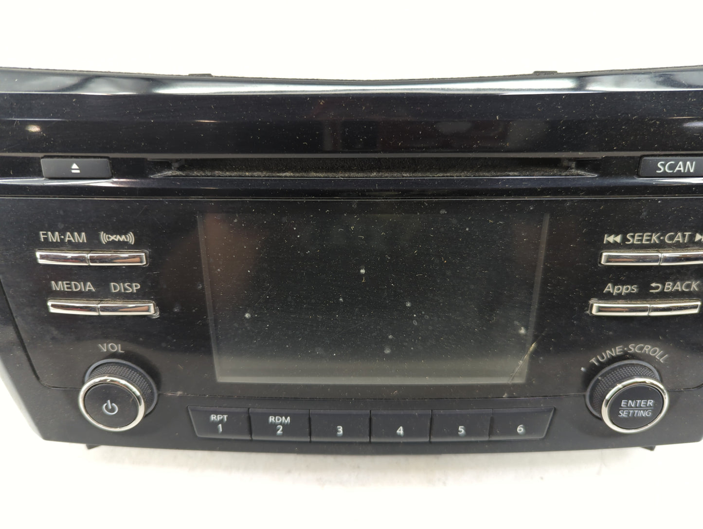2015-2016 Nissan Rogue Radio AM FM Cd Player Receiver Replacement P/N:281859TB0A CQ-FN45E1GX Fits Fits 2015 2016 OEM Used Au