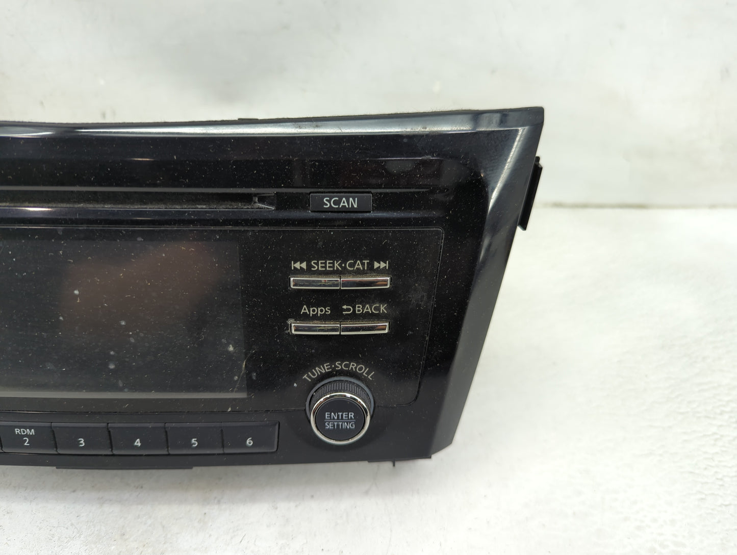 2015-2016 Nissan Rogue Radio AM FM Cd Player Receiver Replacement P/N:281859TB0A CQ-FN45E1GX Fits Fits 2015 2016 OEM Used Au