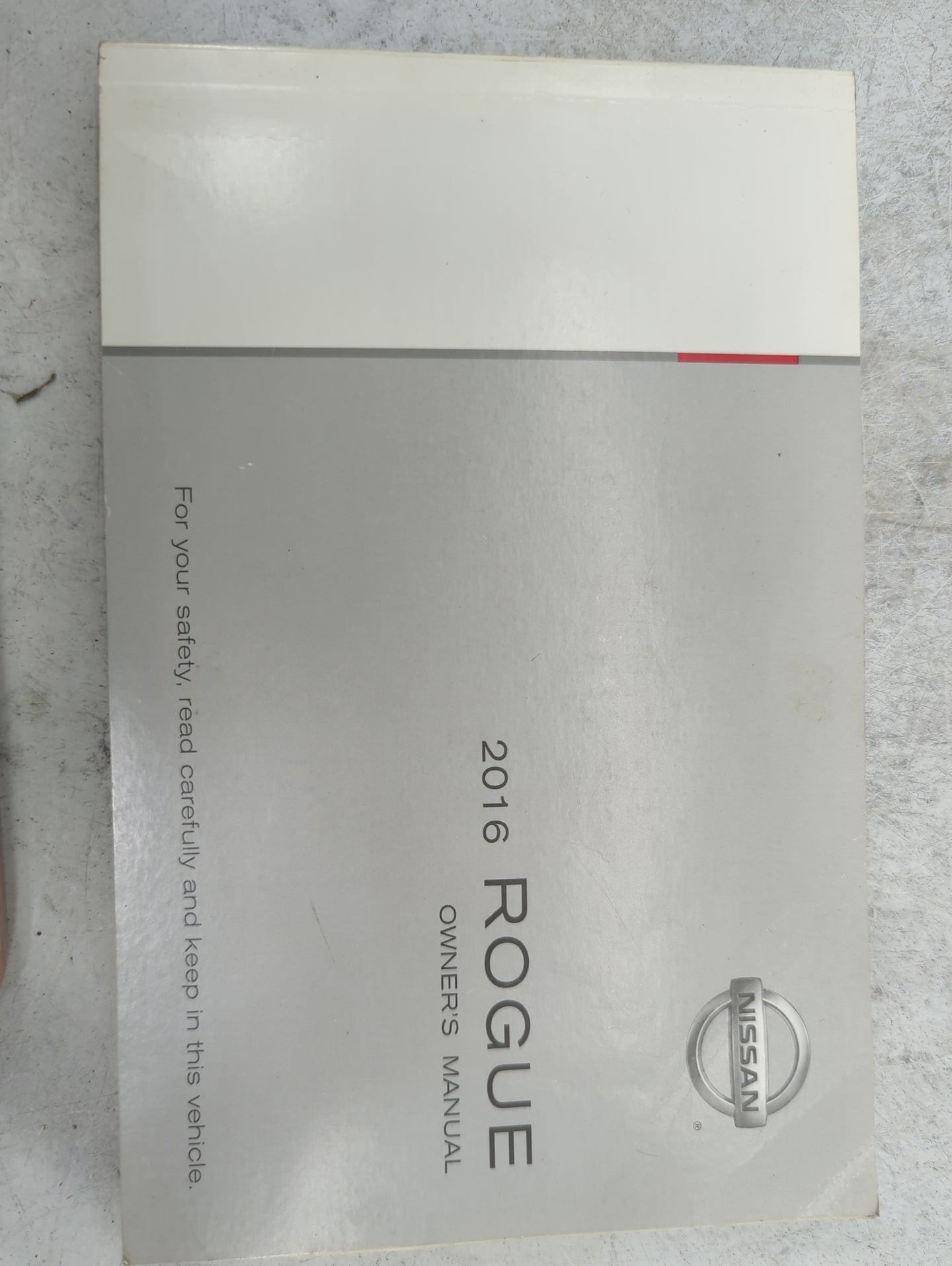 2016 Nissan Rogue Owners Manual Book Guide P/N:OM16EA0T32U1 T00UM-JM03D OEM Used Auto Parts - Oemusedautoparts1.com
