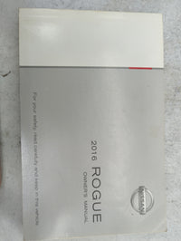 2016 Nissan Rogue Owners Manual Book Guide P/N:OM16EA0T32U1 T00UM-JM03D OEM Used Auto Parts - Oemusedautoparts1.com