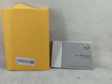 2016 Nissan Rogue Owners Manual Book Guide P/N:OM16EA 0T32U2 T00UM-JM03D OEM Used Auto Parts - Oemusedautoparts1.com