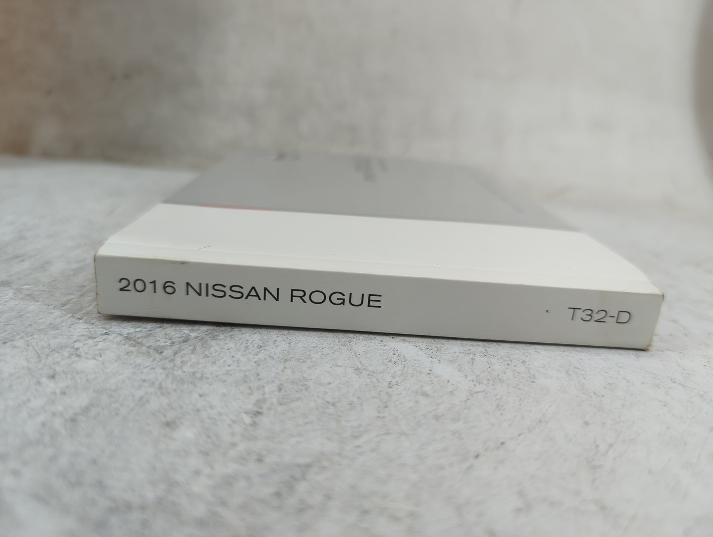 2016 Nissan Rogue Owners Manual Book Guide P/N:OM16EA 0T32U2 T00UM-JM03D OEM Used Auto Parts - Oemusedautoparts1.com