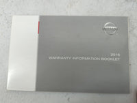2016 Nissan Rogue Owners Manual Book Guide P/N:WB16EA NALLU2 OEM Used Auto Parts - Oemusedautoparts1.com