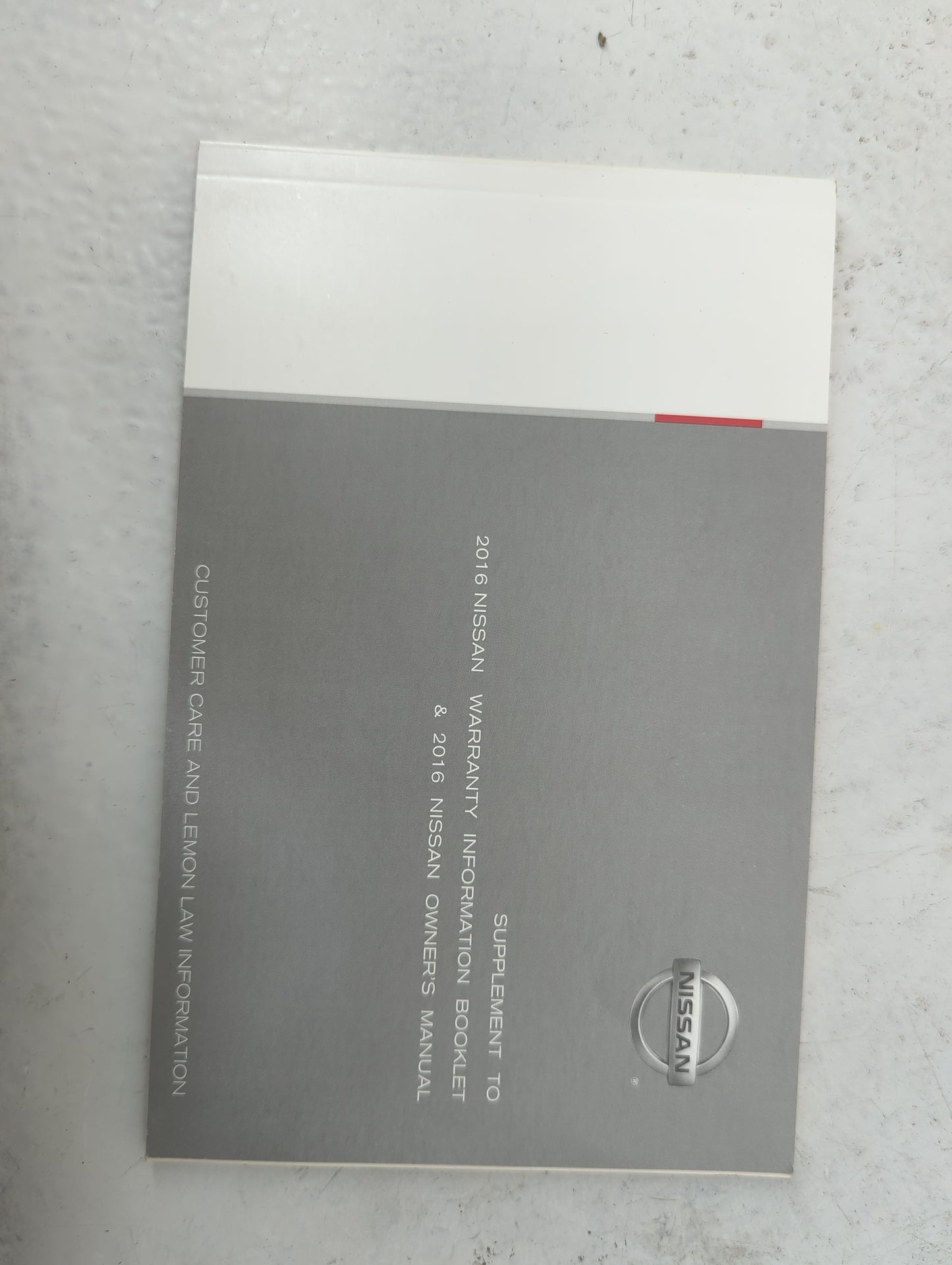 2016 Nissan Rogue Owners Manual Book Guide P/N:WB16EA NALLU2 OEM Used Auto Parts - Oemusedautoparts1.com